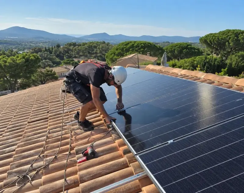 Installateur panneaux solaires Lescheroux — pose photovoltaïque sur toiture